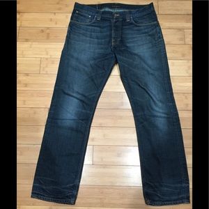 Men’s Nudie Jeans Alf Strait Fit Sz. 36